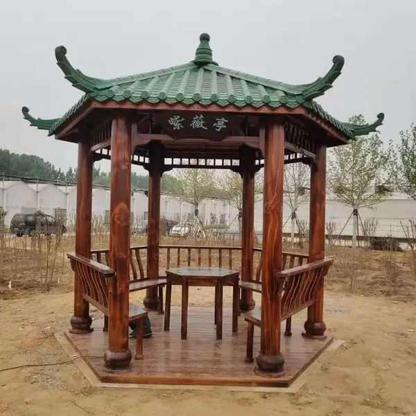 顺义私家花园改造设计施工 假山水系木艺工程景观