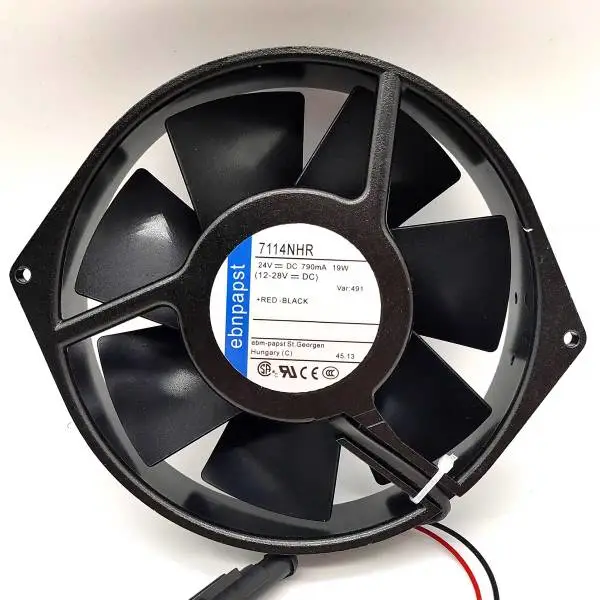 全新原装正品德国进口风机 7112N/2 12V 金属耐高温散热风扇