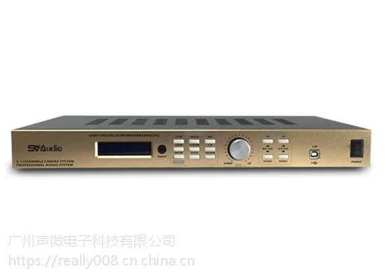 SV6000解码效果器 5.1DTS/DSP解码效果功能，影K一键切换