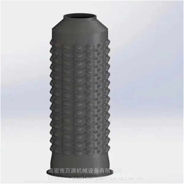 低热值燃气碳化硅烧嘴套SIC陶瓷火焰内管L560mm万源定制