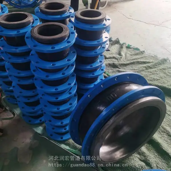 供应KXT型降噪可取挠橡胶接头 DN200管道橡胶减震器安装方便