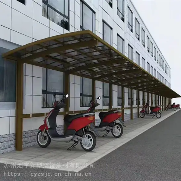 铝合金车 充电棚 耐腐蚀免维护 生产安装商苏 州灿宇建材
