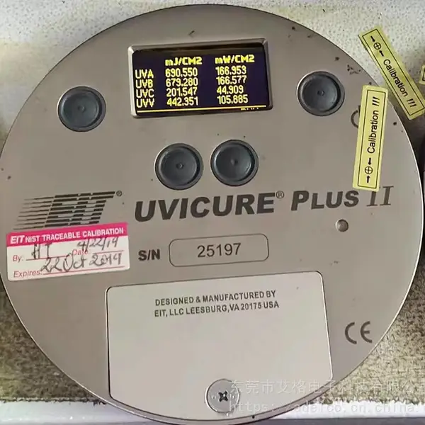 美国EIT UV POWER PUCK II能量计,UVICURE PLUS单波段,四波段能量计