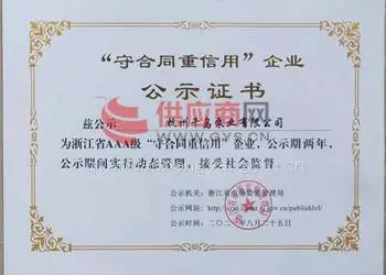 守合同重信用企业