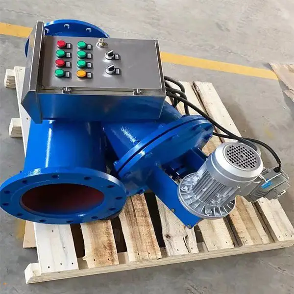压差 Y 型自清洗过滤器 车间冷却水管路 Y 型滤网自动清渣处理器