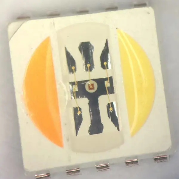 5050RGBWW五色灯珠0.2W