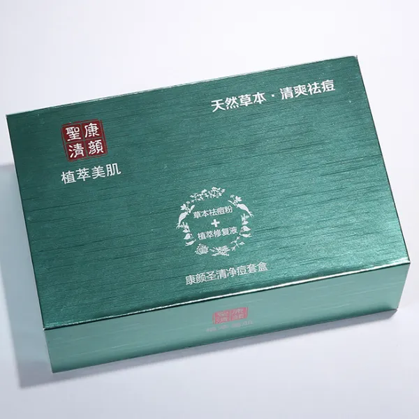 精装翻盖养发液礼品盒定制 洗护用品***礼盒定做