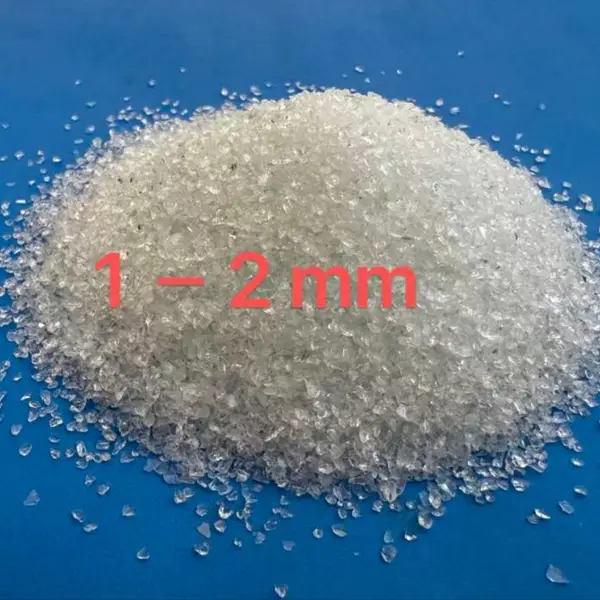 水处理玻璃砂滤料 0.8-1.5mm 反渗透预处理用