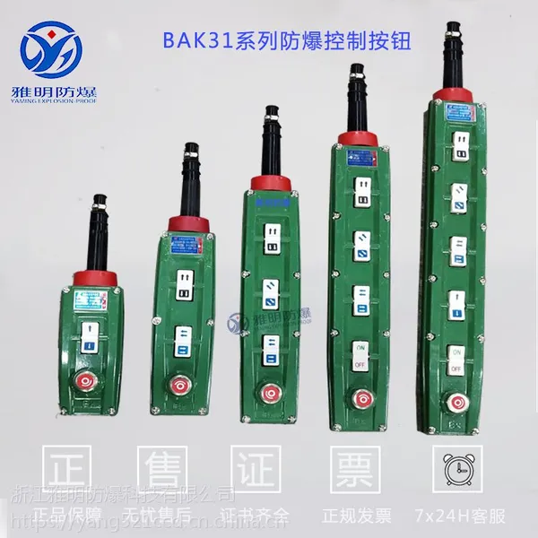 电动葫芦防爆手柄开关BAK21 BAK31 BAK防爆控制按钮