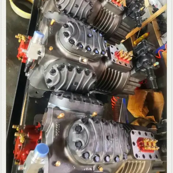 比泽尔风冷机组6匹4CES-6库温-15~-30度低温冷库机组JZBF06L