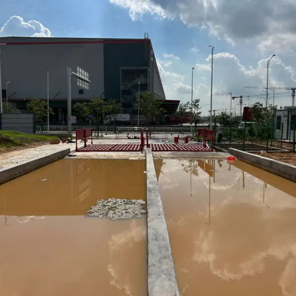 全自动洗轮机工程洗车机批发 各种规格工地新款移动式平板洗轮机