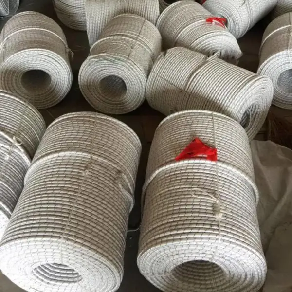 高压线路牵引绳电力施工架线绳14mm双编绝缘过渡绳耐磨尼龙绳