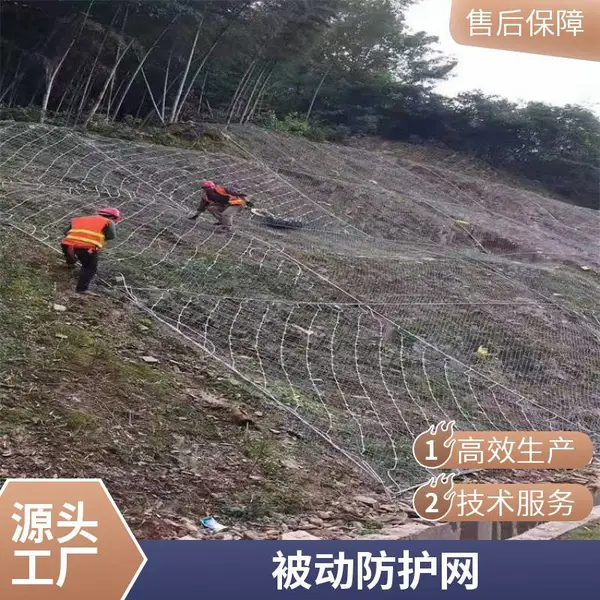 主动性边坡防护网 RX-050型高速公路山体护坡防滑铁丝网