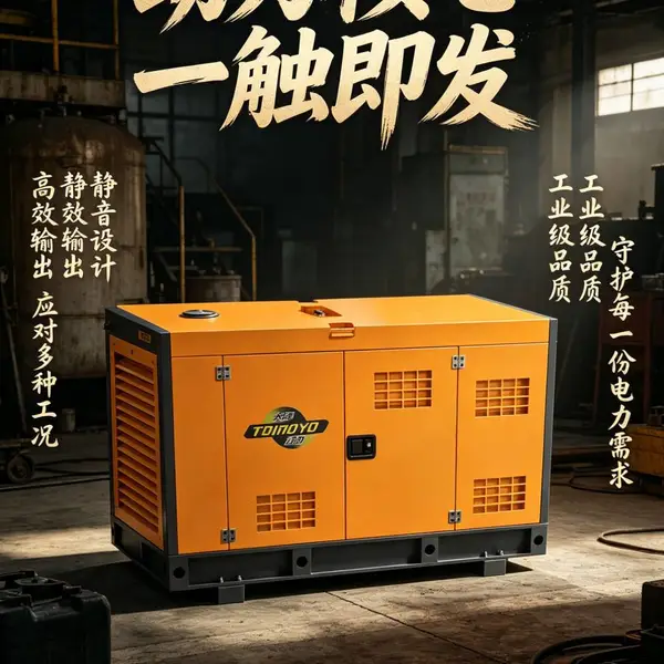 120KW电启动柴油发电机性能稳定可靠