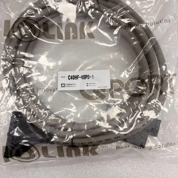 SAMWON ACT PLC 信号连接线 4 米 C40HF-40PB-1 IOLINK 40Pin