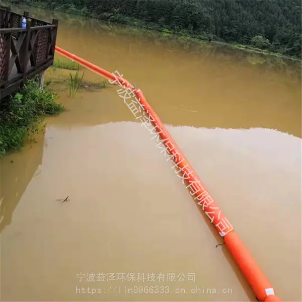 河道治理垃圾设备 水电站浮筒式拦污排 水草拦截浮排招代理
