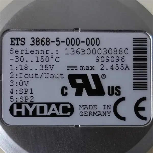 HYDAC // 909096 ETS3868-5-000-000 // �¶ȴ�����