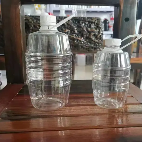 河南郑州2斤3斤散装酒瓶 提手 pet塑料瓶子