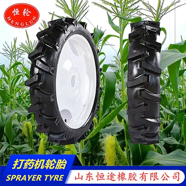 植保机械自走式喷杆喷雾机四轮拖拉机改装打药机轮胎4.00-16