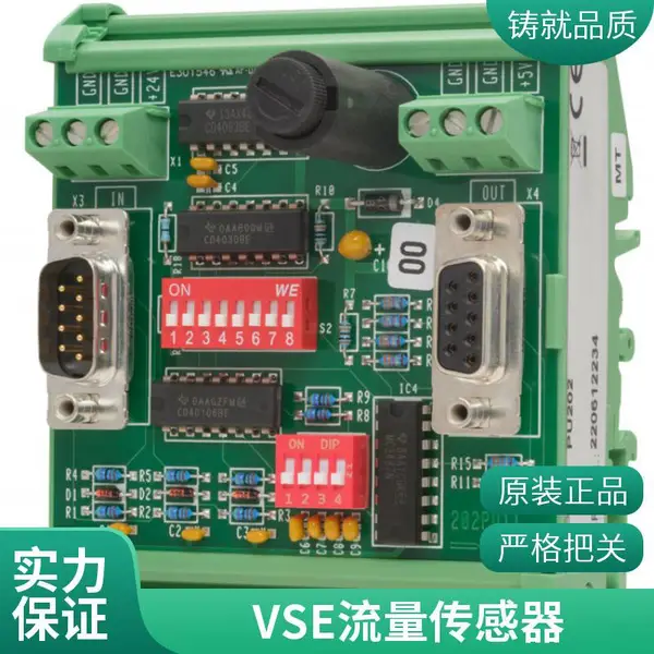 VSE 流量计 VSI 0.2/1 GPO 12V- 齿轮流量传感器