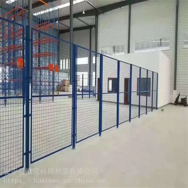 车间隔离网推拉门 库房分隔护栏 厂房钢丝隔离栅