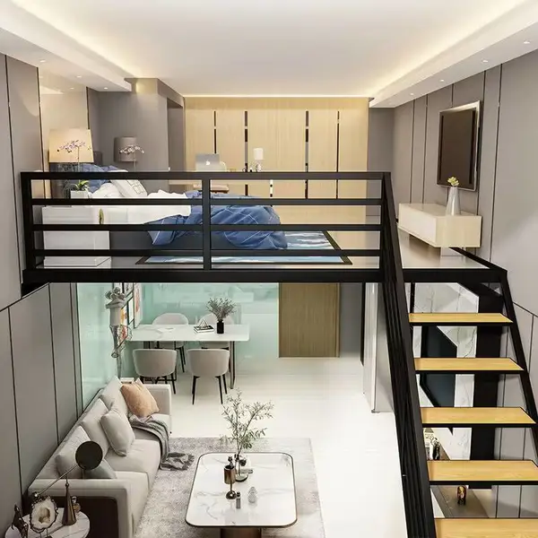 全北京钢结构阁楼搭建 复式层阁楼制作 承重强