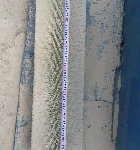 专业生产毛刷辊?清理机毛刷? 尼龙毛刷条 滚刷清扫器毛刷