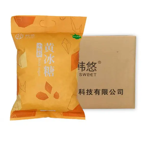 厂家批发韩悠黄冰糖2500g小包装整箱
