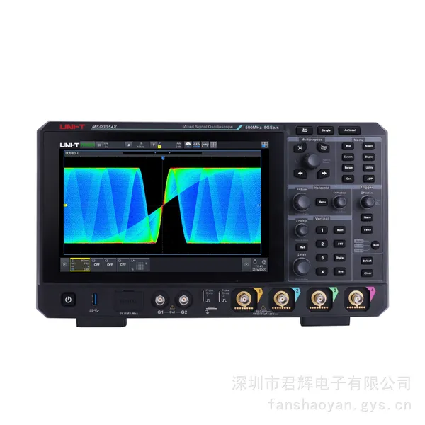 优利德MSO3054X混合信号示波器 500MHz 4+16通道 5GSa/s 500Mpts