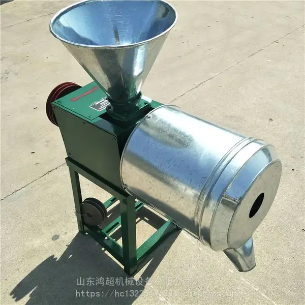 五谷杂粮磨粉机 小麦出麸皮立式磨面机 粗细可调面粉机