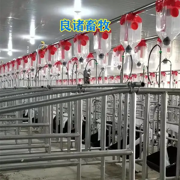 养猪场猪舍自动喂料设备料线及配件