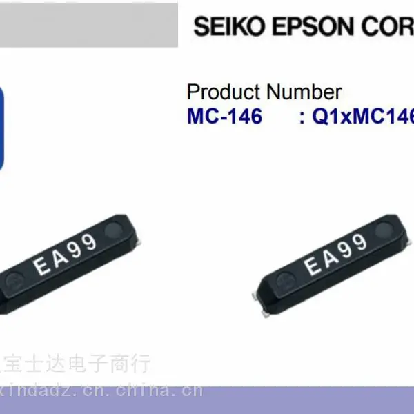 MC-146 32.7680KA-AC0 32.768KHz 20ppm 9pF -40C +85