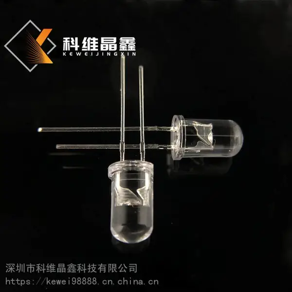 交通信号灯f5绿光圆头 F5圆头超高亮绿光LED发光二极管