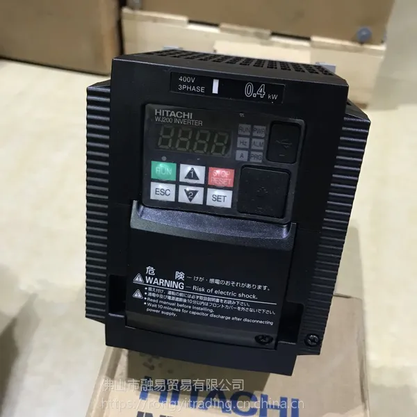低价出无包装日立HITACHI 变频器0.4kw WJ200-004HFC-M