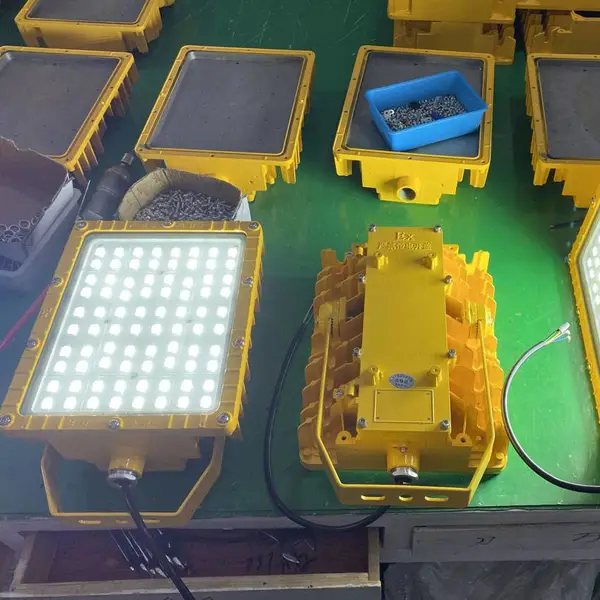 LED 防爆灯工厂应急照明灯 面粉厂防爆投光灯仓库泛光灯 防爆灯具