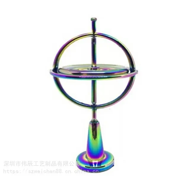 新款炫彩陀螺仪 金属减压玩具手指陀螺厂 家直销创意陀螺仪低价批发