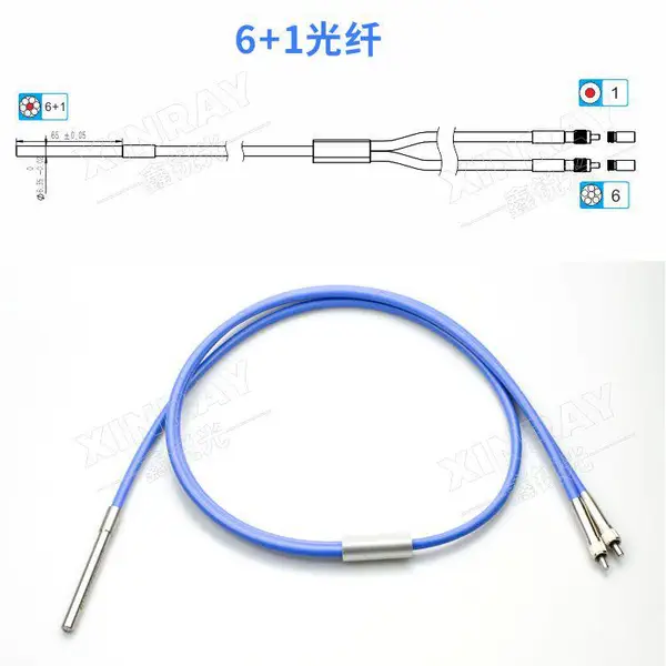光纤定制 Y型 Z型 X型 6+1光纤 8+1光纤 10+1光纤 12+1光纤定制