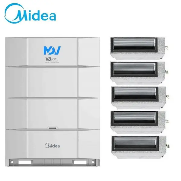 美的多联机22匹 商用中央空调型号参数 MDV-615W/D2SN1-8V3(T)