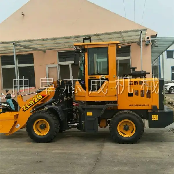 建筑机械砂石装卸机 米厂粮仓装卸铲车 920液压电启动装载机厂家