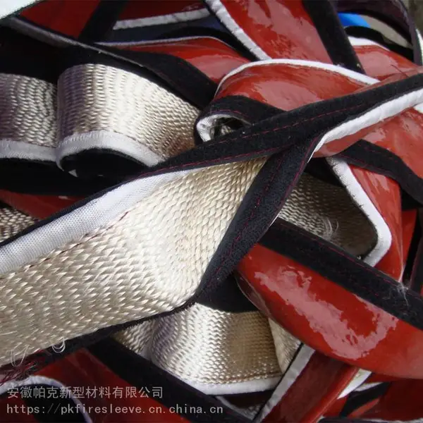 EN 45545-2 MSHA ***防火阻燃材料硅橡胶玻璃纤维橘红色电缆护套