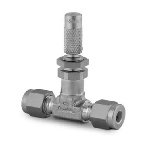 SS-SS4不锈钢低流量计量阀，1/4 in. 世伟洛克卡套管接头