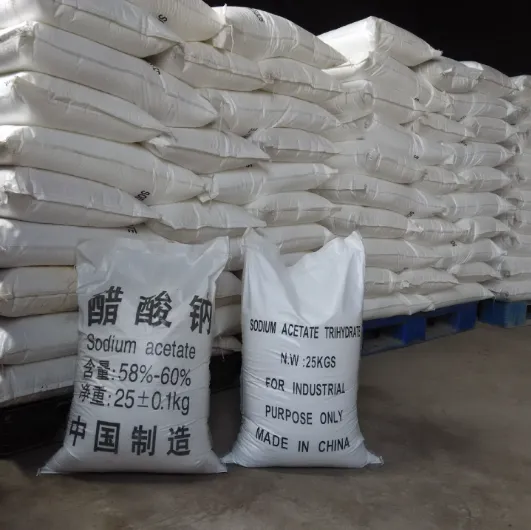 工业级醋酸钠 污水处理碳源 乙酸钠 25kg/袋 食品级/无水醋酸钠/结晶醋酸钠/液体醋酸钠