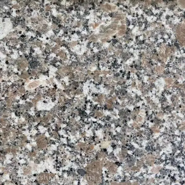 大量供应梅花红金钻麻火烧面 金钻麻路缘石 梅花红金钻麻