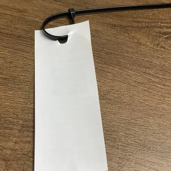 苏州工业园区tyvek特卫强力复合pet打孔吊牌彩印厂,ESM PUNCHING HOLE TAG