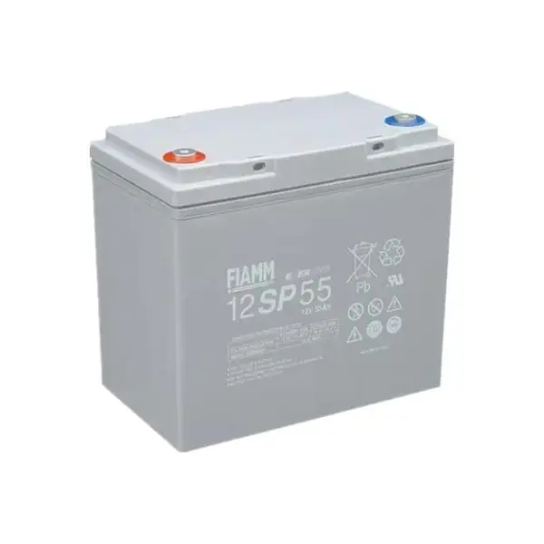 FIAMM 12SP55阀控式铅酸蓄电池 12V55AH直流屏消防应急灯照明系统电源用
