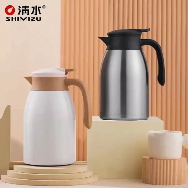 清水不锈钢真空保温批发总经销 暖水壶保温水壶咖啡壶定制