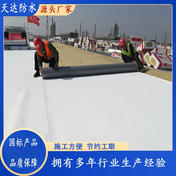 1.5厚 TPO防水卷材 绿色环保 耐高低温 施工方便 机械性能好 安全