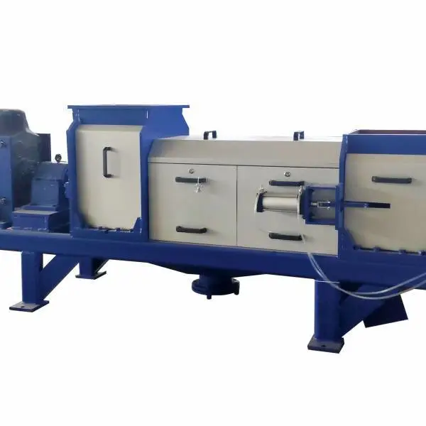 城市厨余垃圾综合治理 螺旋脱水机全自动挤压固液分离作业