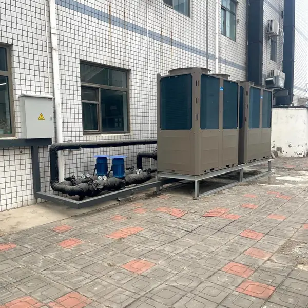 北京生鲜冷链配送中心工业空气源热泵供暖系统设计方案