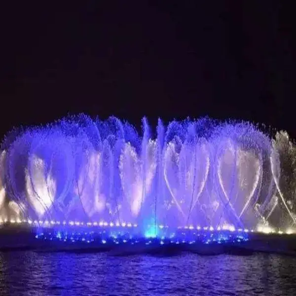 售楼部水景喷泉,重庆楼盘喷泉,广场旱地喷泉